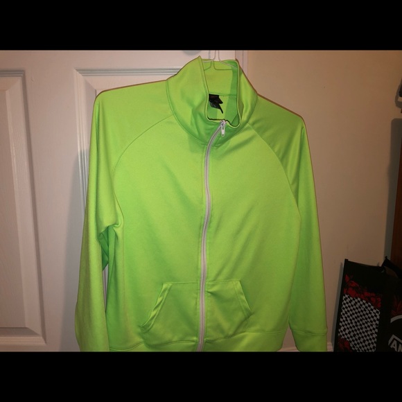 Neon Green Athletic Jacket - Picture 1 of 1